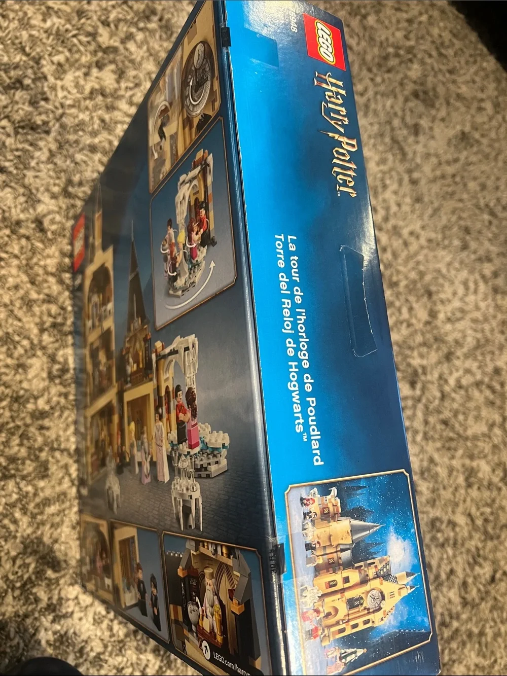 Lego Harry Potter Hogwarts Clock Tower Set - Tan and Blue